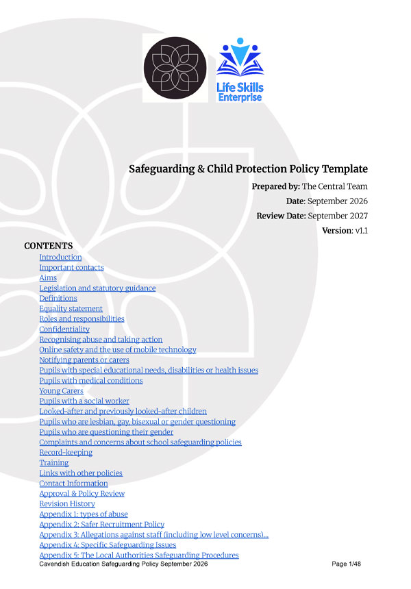 Image of Safeguarding Policy